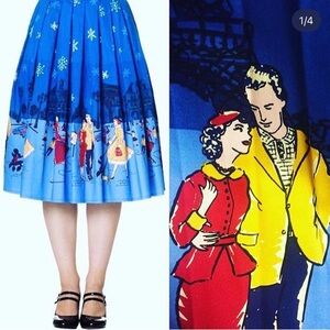 💖 Holiday Christmas skirt